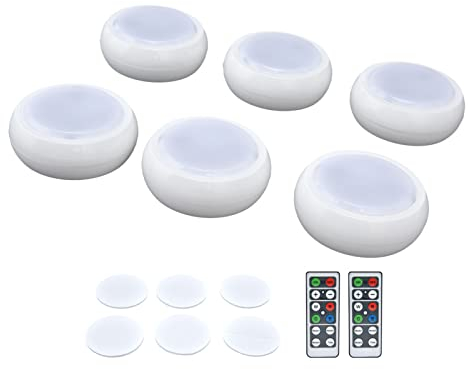 FTVOGUE LED-Schrankleuchte, Zerstäubung, Weiche Fernbedienung, Kleiderschrankleuchte, Bequem Verstellbar, für Schlafzimmer, für Schränke, für Babyzimmer