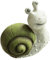 Amosfun 1Stk Sonnenschnecke solardeko The Green Leichtgewichtige Statue tischdeko esstisch Harzskulptur LED-Solarleuchten im Freien Gartendekoration Harzornament kreative gartenverzierung
