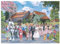 The House of Puzzles Country Wedding Jigsaw - 1000 Piece Jigsaws For Adults, Artist Illustrated, Scenic Landscape, Deluxe Puzzle Gifts