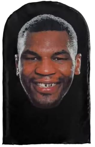 Palmer Tech Boxer Iron Mike Sheisty Skimaske - Lustige Promi-Sturmhaube Geschenk Schwarz - Mr Tyson