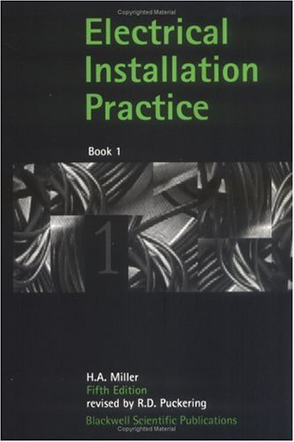 Electrical Installation Practice, Book 1: Bk. 1