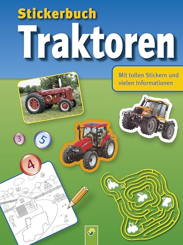 Stickerbuch Traktoren