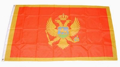 Fahne/Flagge Montenegro NEU 90 x 150 cm Flaggen