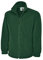 247-Clothing Ladies Fleece Jacket Plus Premium Loose Fit, Bottle Green, UK 10-12