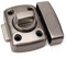 Edelstahl Silber Toilette Badezimmer Türschloss Drehen Schraube Latch + Schrauben