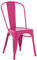 SKLUM 2er Set stapelbare Stühle LIX Rosa Pink