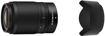 Nikon Nikkor Z DX 50-250mm f/4.5-6.3 VR & HB-90A Gegenlichtblende F. NIKKOR Z DX 50-250/4.5-6.3VR