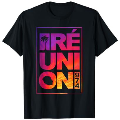 974 Ile de la Réunion - Sunset T-Shirt
