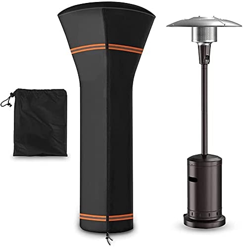 Erato Housse de Chauffage de Terrasse, Housse de Chauffage de Jardin Extérieur, Imperméable, Coupe-Vent, Résistant aux UV, 210D Housse de Protection pour Chauffage de Terrasse avec Fermeture éclair