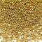 Bala&Fillic Golden Farbe 3mm Perlen zum Auffädeln 3600Stücke/100Gramm,8/0 Glasperlen zur Herstellung Schmuck, Armbändern, Halsketten und Ohrringen (Golden)