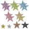 14pcs Shiny Star Iron-on Patches, Rhinestone Star Applique Decoration, Colorful Star Repair Patches, Clothes Iron-on Patches,DIY Clothing Accessories,for Denim Repair, T-Shirt