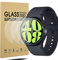 Diruite 4 Pezzi Vetro Temperato per Samsung Galaxy Watch 6 40mm Pellicola Protettiva,HD Vetro Protezione Senza Bolle per Samsung Galaxy Watch 6 40mm Screen Protector[Antigraffio]