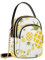 Ananas-Umhängetasche für Damen, abnehmbare Kettentasche, Handygeldbörse, Schultertasche, Handtasche, Ananas, Einheitsgröße