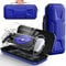 FYOUNG Tasche Zubehör für Playstation Portal, Full Protection Bundle mit Schutz Glas Bildschirmschutz, klare Hülle, Hartschale Portable Reisetasche für PSP Remote Player- (Blau)