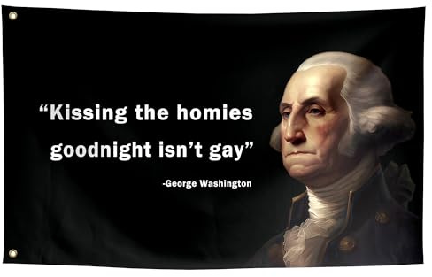 ToFlagify Lustige Flaggen mit Aufschrift Kissing The Homies Goodnight, Meme, cooles Zitat, Banner, 90 x 152 cm, Zimmer, Jungs, Studentenwohnheim, Schlafzimmer, Männerhöhle, Wanddekoration,