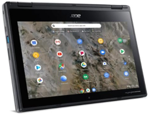 acer Chromebook Spin 11 311 CP311-3H 2 en 1 Laptop Touch | 29.5 cm 1366x768 HD | Celeron - N3350-32GB SSD Disco duro - 4GB RAM | 2 núcleos @ 2.4 GHz Chrome OS Negro