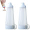 lbxtswpl Pancake Batter Dispenser, 2PCS Hand Batter Dispenser, Batter Mixer Bottle, Batter Mixer with Wire Whisk for Cupcake Pancake Crepe Batter