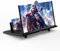 Amplificatore schermo telefono, 20 Zoll 3D HD Lente di ingrandimento per la visione di video, pieghevole Lente di ingrandimento per alle smartphone (Nero)