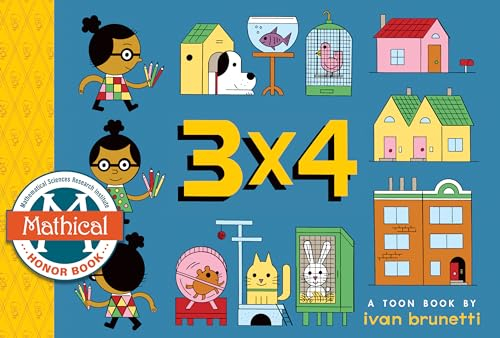 3x4: TOON Level 1 (TOON Books)