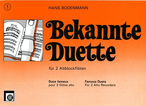 Bekannte Duette 1. Altblockflöte