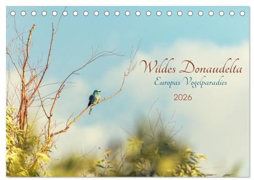Wildes Donaudelta (Tischkalender 2026 DIN A5 quer), CALVENDO Monatskalender: Europas Vogelparadies (CALVENDO Tiere)