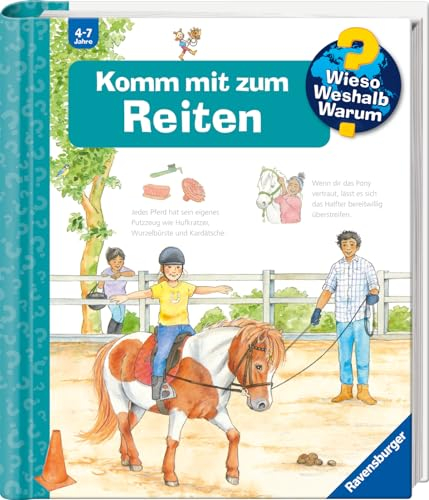 Wieso? Weshalb? Warum?, Band 73 - Komm mit zum Reiten (Sachbuch ab 4 Jahre - mit Klappen) (Kernreihe (4-7 J.), 73)