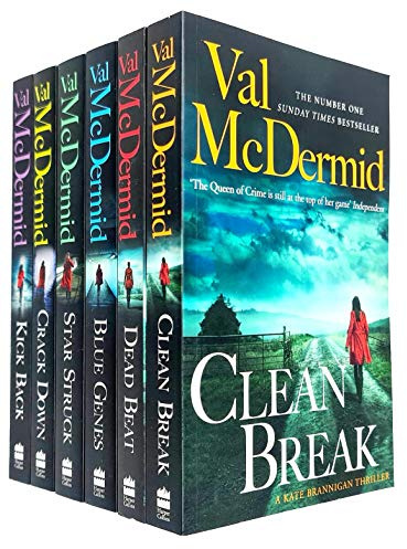 Val Mcdermid Kate Brannigan Series 6 Books Collection Set