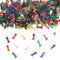 Zahlenkonfetti Ziffern | Zahl 1 | Streuteile 14g Bunte Tischdeko Partydeko Geburtstag Jubiläum Hochzeit Silvester Tischkonfetti