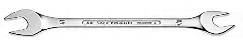 FACOM 44.1/4X5/16 Series 44 Inch Open End Wrench, 1/4 inch x 5/16 inch Size