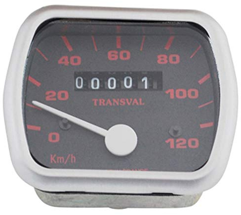 TRANSVAL Compteur Cyclo 120km-h pour Peugeot 103 Vogue, mvl 16 Pouces (avec demultiplicateur + Transmission)