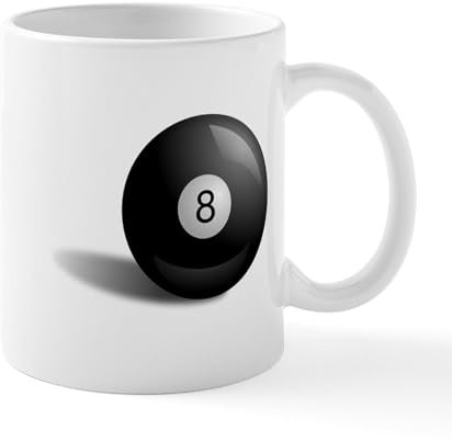 CafePress Pool Eight Ball Mugs 11 oz (325 ml) Ceramic Coffee Mug