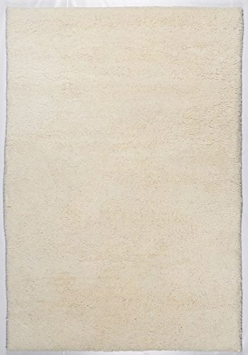 Theko Klassischer handgeknuepfter Berber Teppich Farbe Blanc Weiss Groesse auswaehlen 250 x 350 cm