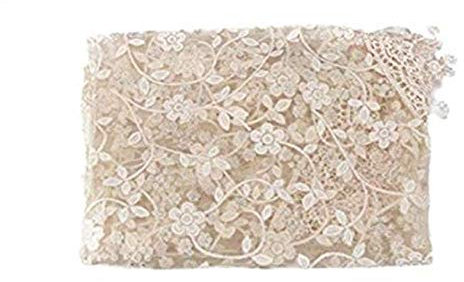MATISSA Newborn Baby Girl/Boy Lace Tassels Wrap Swaddle Layer Baby Photography Prop (Beige)