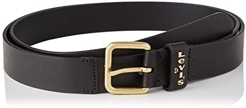 Levi's Damen Calypso Plus Gürtel, Black, 120