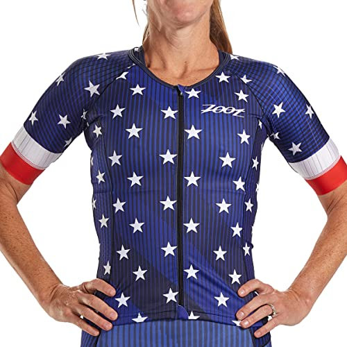 Zoot Damen LTD Tri Aero Trikot - Stars & Stripes - XXL