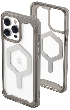 URBAN ARMOR GEAR UAG Designed for iPhone 14 Pro Max Case Grey Ash 6.7 Plyo Build-in Magnet Compatible with MagSafe Charging Lightweight Slim Shockproof Transparent Protective Cover