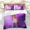 HNSRYLQX Ariana Bettwäsche-Set, Sänger Ariana Cloud 3D-Digitaldruck Bettbezug 135x200cm Mit Kissenbezug, Mikrofaser, Mehrfarbig (15,135x200cm)