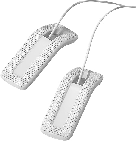 LNBEI Tragbarer Schuhtrockner - USB Stereotypen, beidseitige Wärmeableitung, 360° Surround Drying Boot Warmer, für Schuhe, Skischuhe, Handschuhe, Winter/Regentage, Silber,, ysilver, 8.5/9