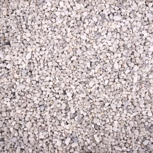 AquaOne Aquarium Kies Sand 5 kg I Bodengrund hell schwarz bunt fein mittel grob I Aquariumkies Premium Qualität I Quarzsand Aquariumkies Deko Aquascaping Körnung (noa 2-5mm)