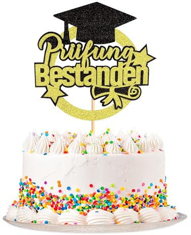 1 Stück Glückwünsche Grad 2025 Kuchen Topper Tortendekorationen Klasse von 2025 Kuchen Topper Glitter Glückwünsche Grad Cap 2025 Abschluss Kuchen Pick für 2025 Abschluss Party