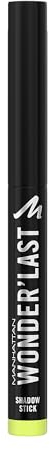 Manhattan Wonder'Last Shadow Stick 008 Galactic Green, intensiver und hochpigmentierter Eyeshadow-Stift