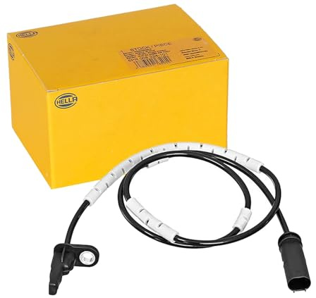 HELLA 6PU 358 217-171 ABS Sensor - Raddrehzahl - 2-polig - Hinterachse | Kompatibel mit: BMW 1, 1, 2 Cabriolet, 2 Coupe, 3, 3 Gran Turismo, 3 Touring, 3 Touring Van, 4 Cabriolet, 4 Coupe