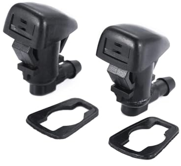 DPBXQ 2 Stück Auto Windschutzscheibe Waschdüse für Jeep Grand Cherokee 2005 2006-2011 2012 2013 / Auto Scheibenwischer Düse/Scheibenwischer Waschdüsen