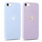 Foonary 2 Stück Handyhülle für iPhone 7/8/SE2020/2022 4,7 Hülle Liebe Herz Muster Design Aesthetic Muster Mädchen Case Cover Weich Silikon TPU Stoßfest Schutzhülle für iPhone 8,Blau