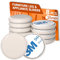3M Adhesive Furniture Sliders - 8 Pack 25mm Chair Leg Floor Protectors, Non-Scratch Sliding Pads for Carpet & Rug, Self-Stick Furniture Movers