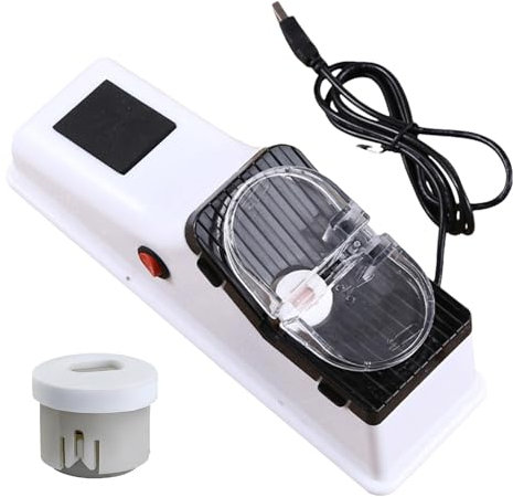 Automatic Kitchen Sharpener - Automatic Cutlery Sharpener, Automatic Kitchen Polisher | Double-Sided Sharpening Supplies for Pocket Cutter, Scissors, Cleaver and Fruit Cutter