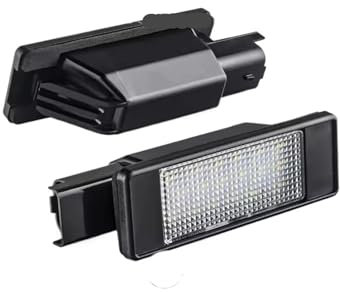 NaNMiBHd Number Plate Light For Peugeot 3008 208 207 6000K Car Rear LED Number License Plate Lights Number License Plate Light