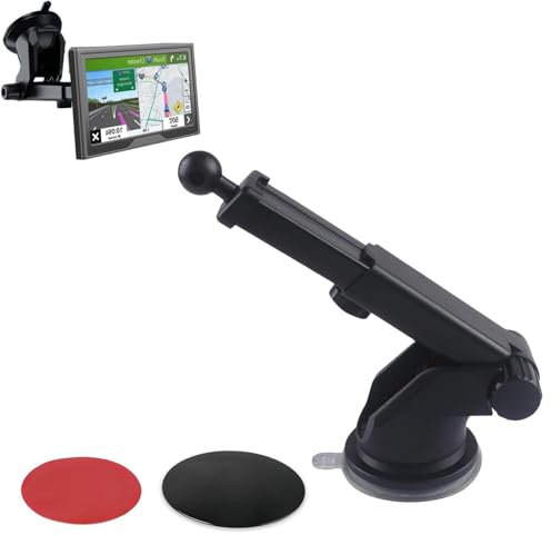 Sat nav holder for car,Car camera mount, Sat nav holder,phone mount base, suction cup dash cam mount, extendable arm, suitable for windshield dashboard suction cup mount