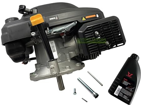 perfektGarten 6,5 PS Zongshen XP200A 196cc recoil starter lawnmower engine 22,2 mm / 60 mm + oil