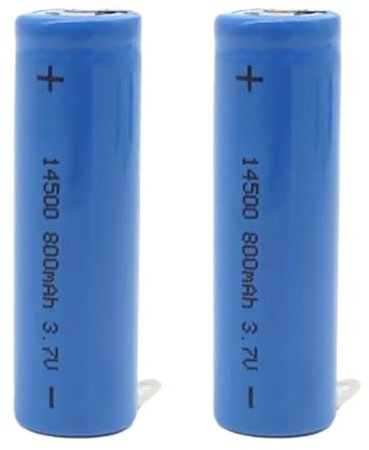 Zrksgbvyct Electric Toothbrush 3.7v 800mAh Lithium Battery. Compatible For Oral-B IO6 IO IO9 IO8 8N(2pcs)